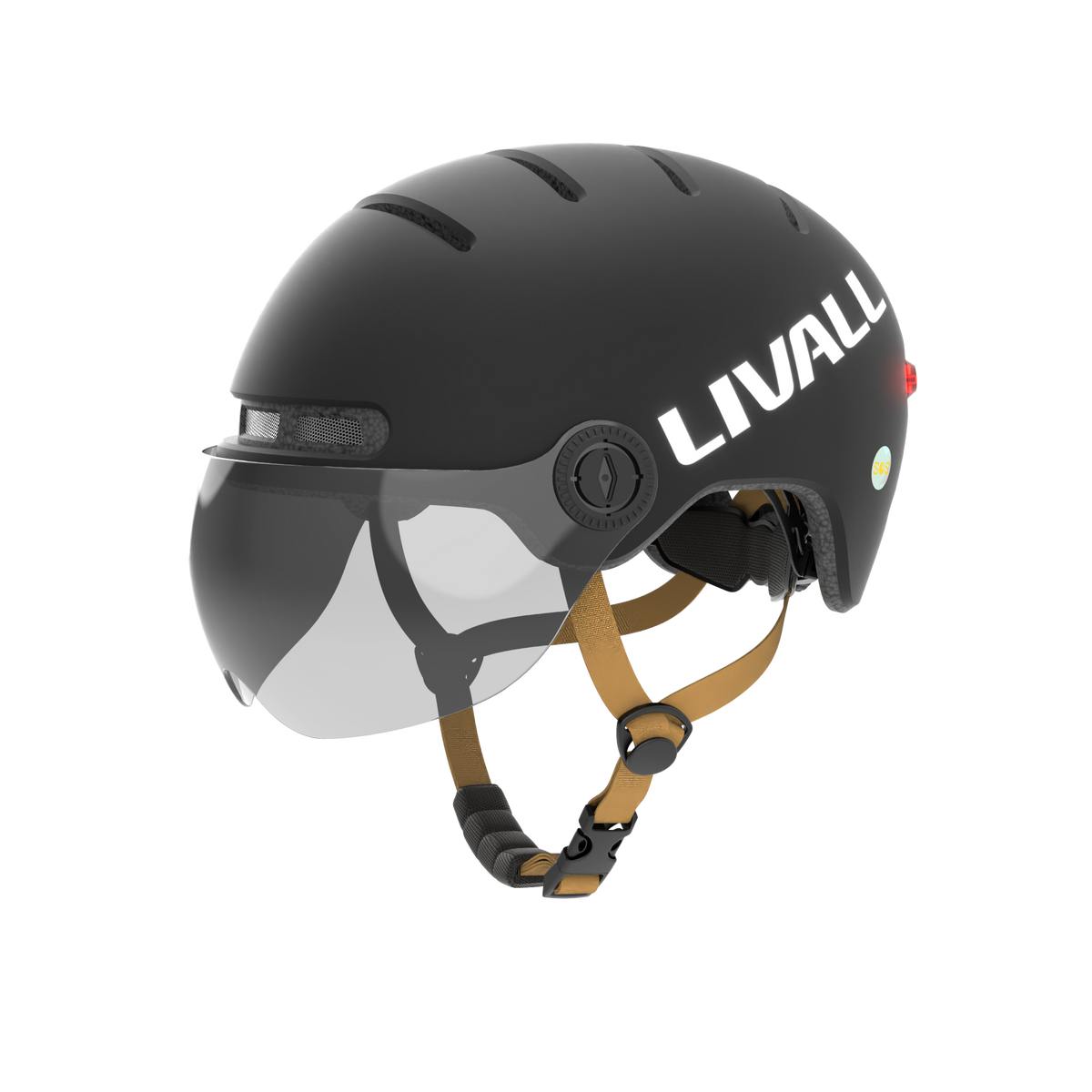 Livall L23 Black Visor Helmet
