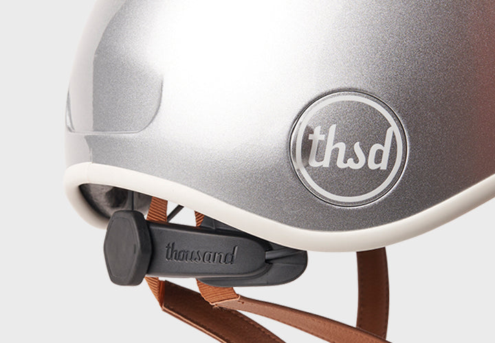 Thousand Heritage electric scooter helmet in so silver