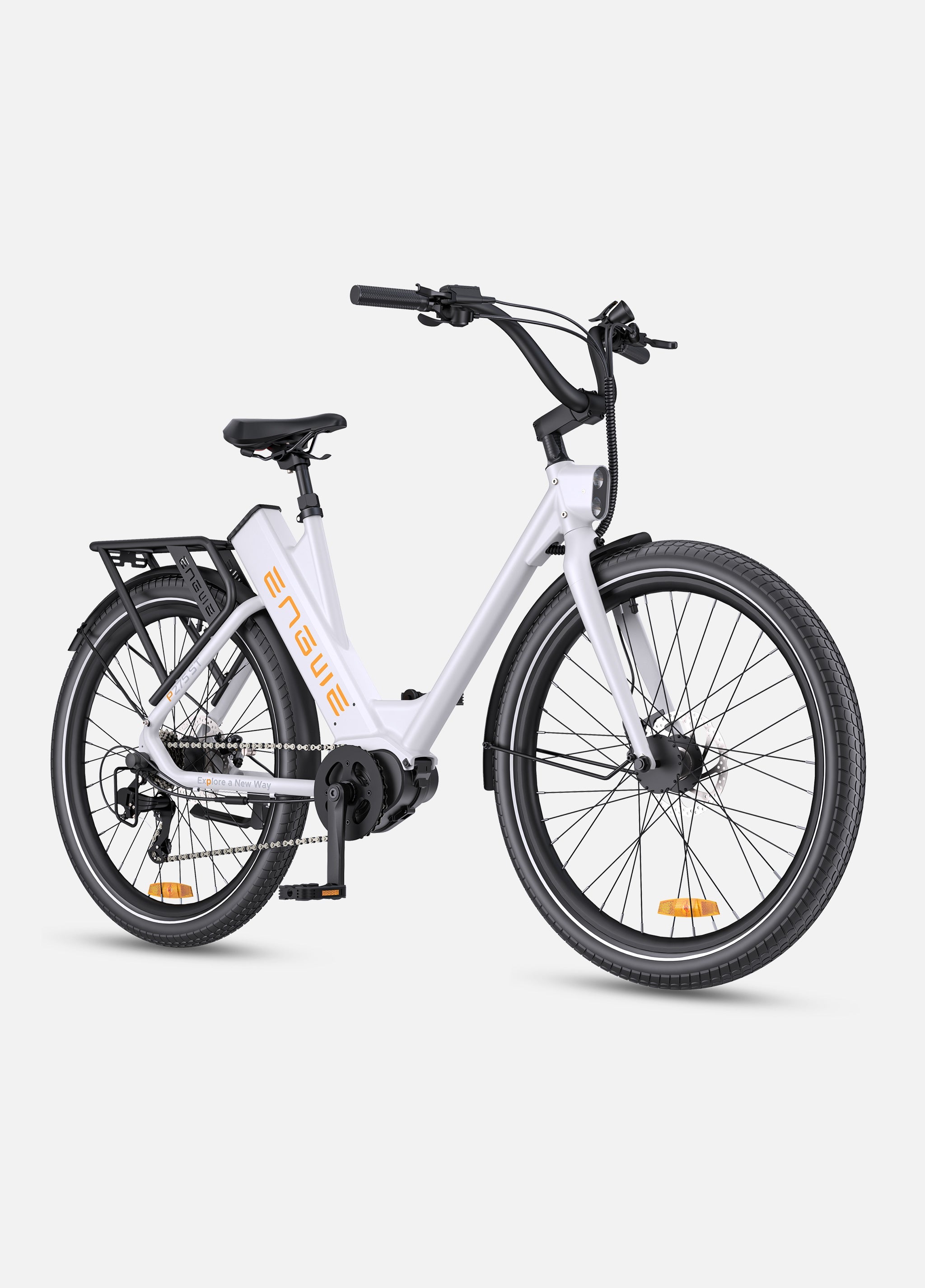 Engwe P275 Electric Bike White