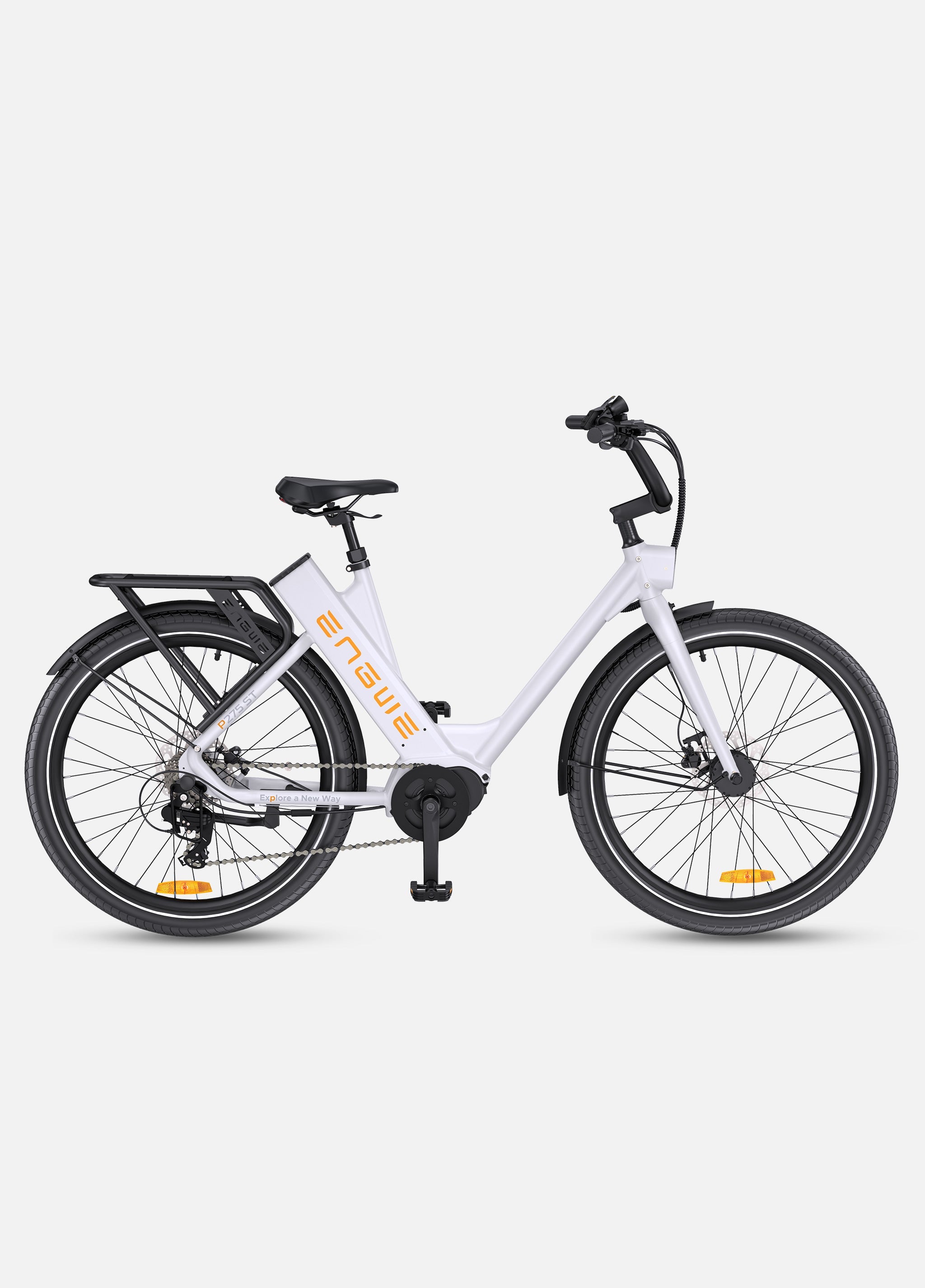 Engwe P275 Electric Bike White