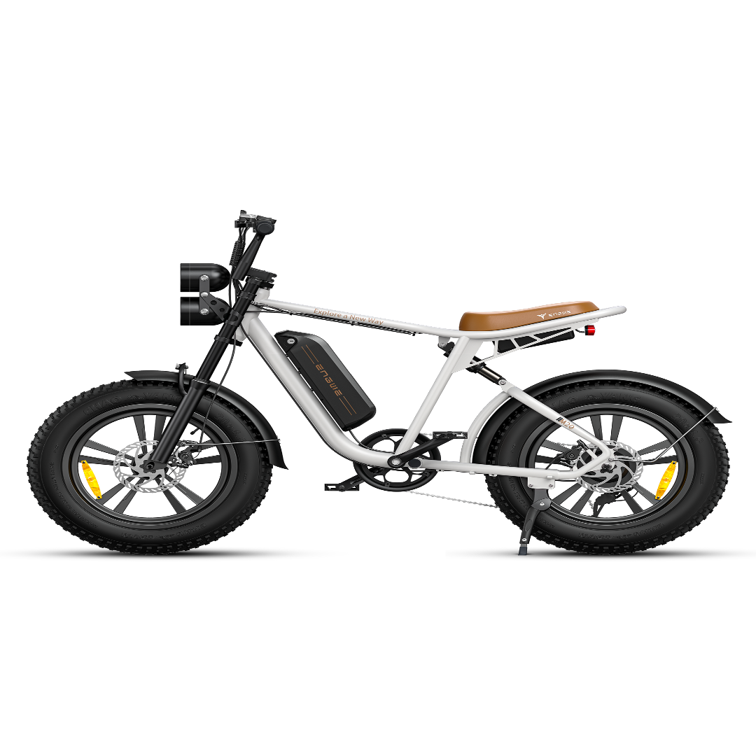 Engwe M20 Electric Bike White 13 AH-LOCO Scooters Dublin