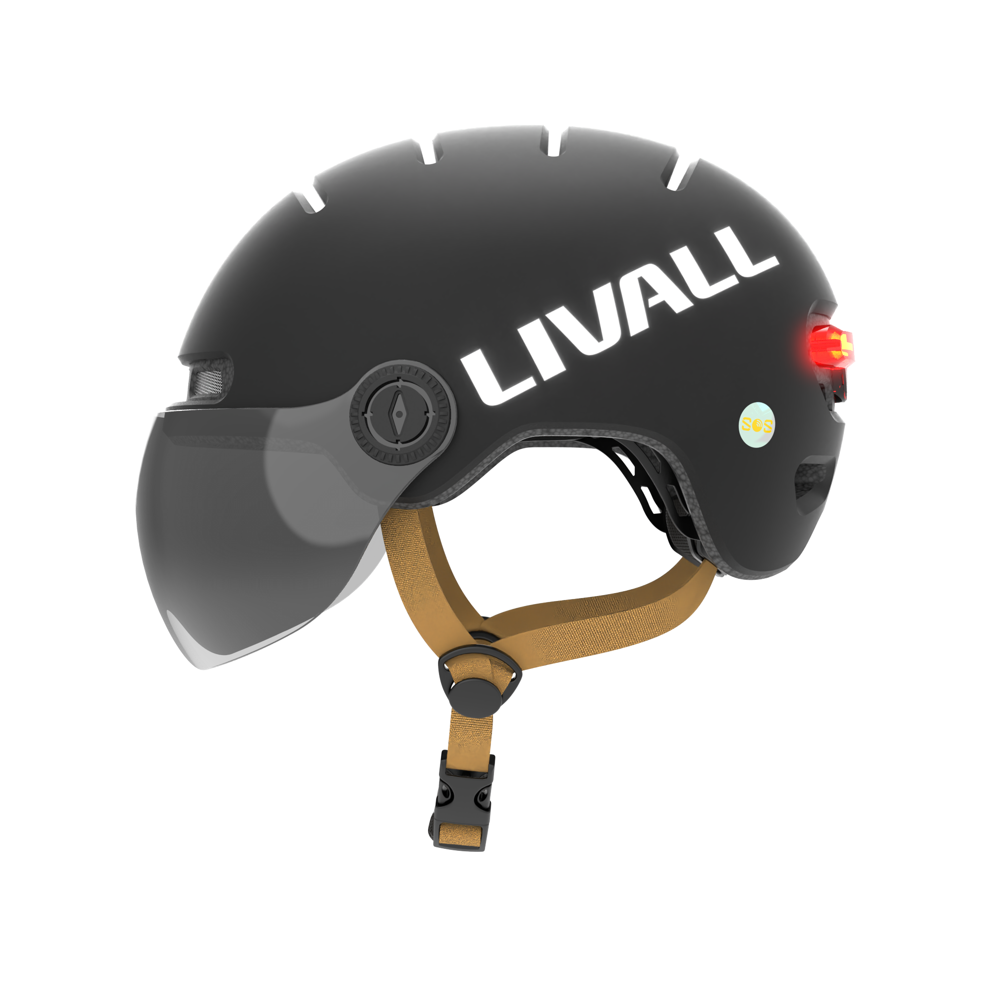 Livall L23 Black Visor Helmet