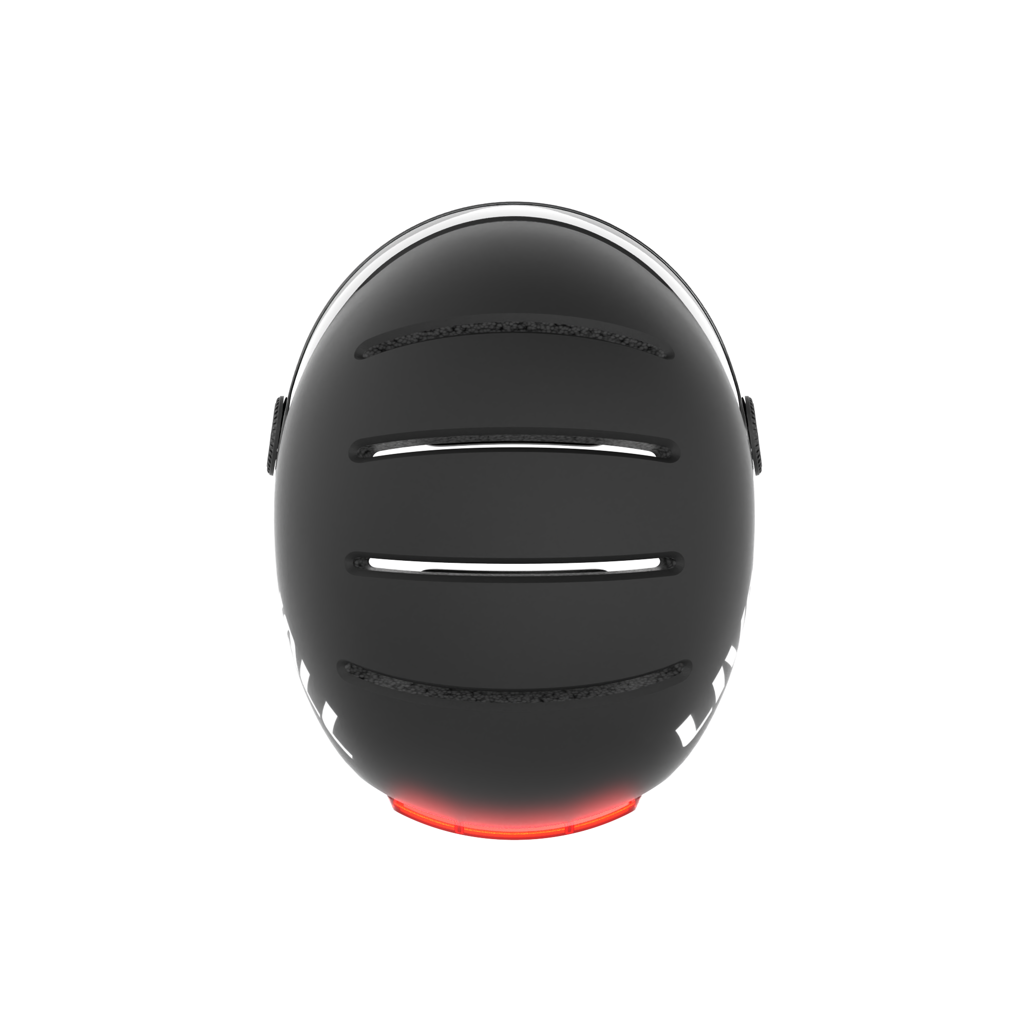  black Livall helmet with visor for electric scooters