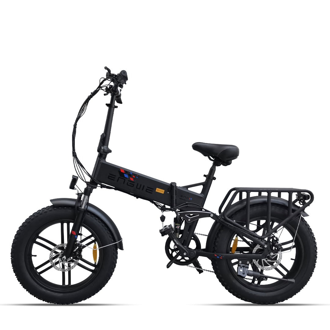 Engwe Engine X Electric Bike Black-LOCO Scooters Dublin