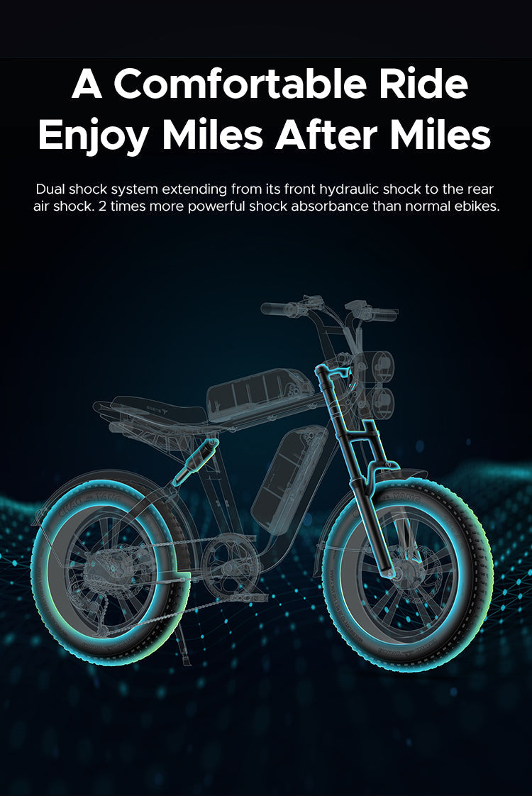 Engwe M20 Electric Bike White