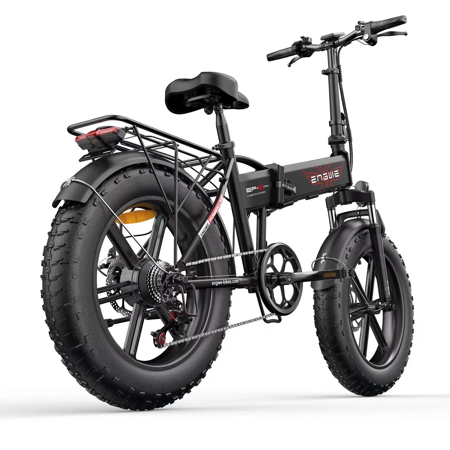 Engwe EP-2 Pro Electric Bike (Black) - LOCO Scooters