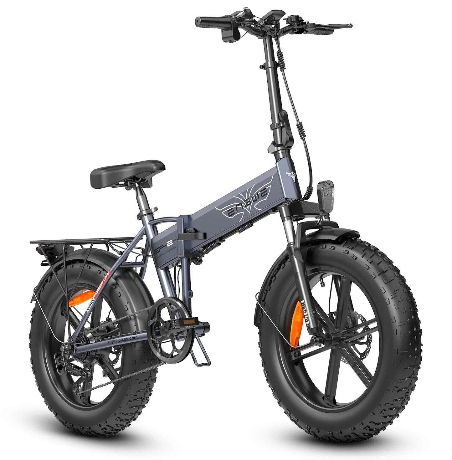 Engwe EP-2 Pro Electric Bike (Grey) - LOCO Scooters