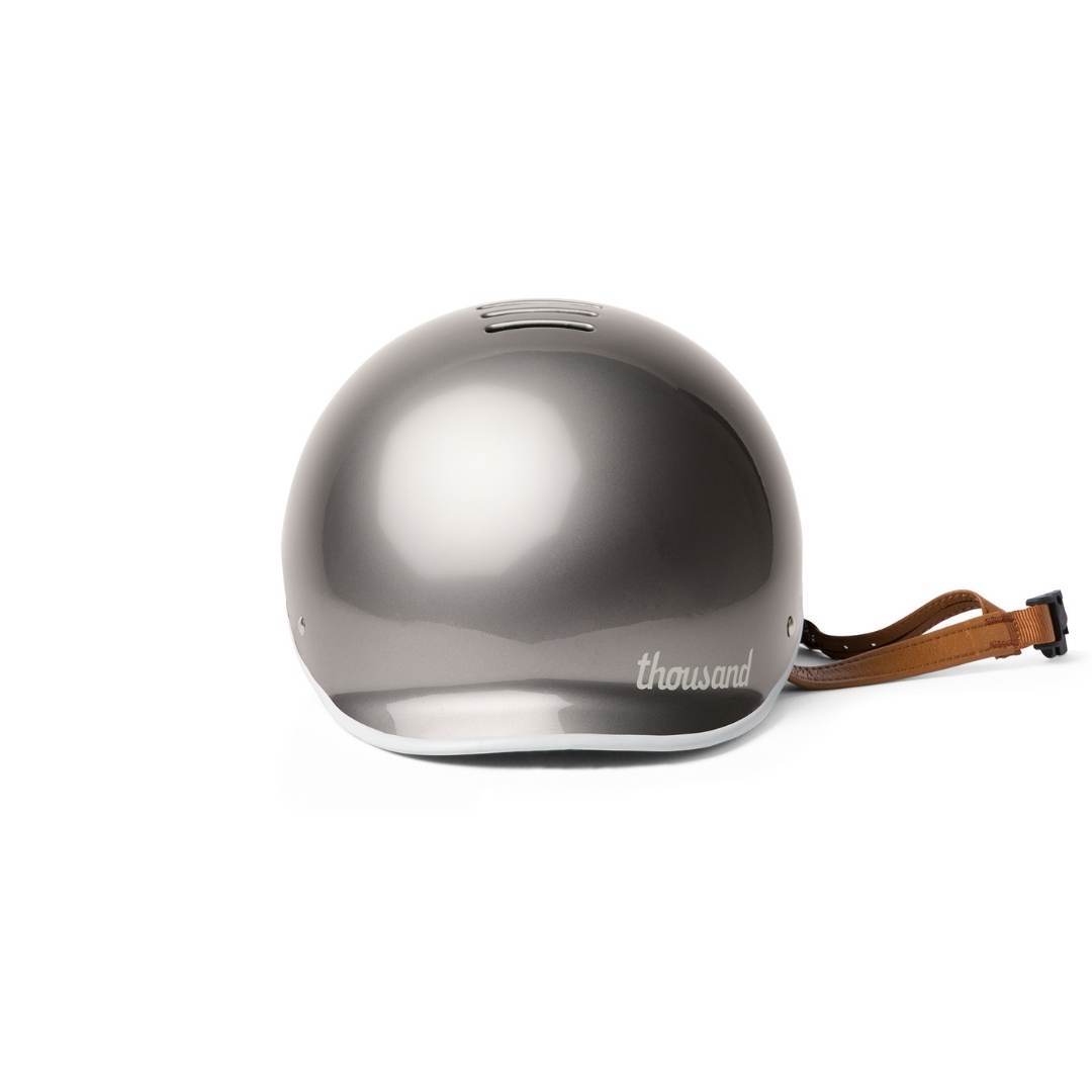 Thousand Heritage Helmet Polished Titanium - LOCO Scooters